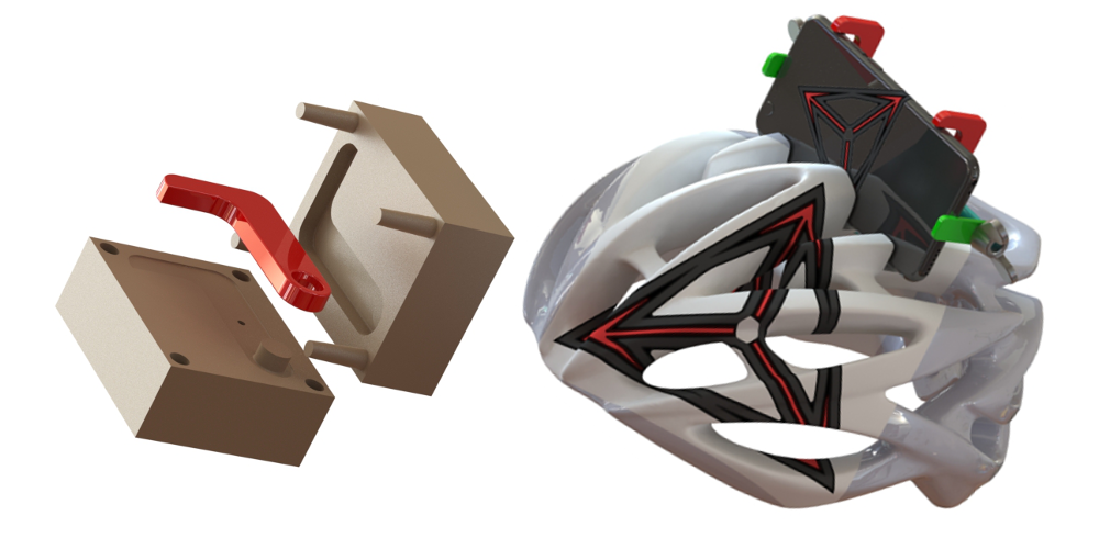 Helmet Phone Mount